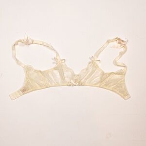Agent Provocateur Garter Belt White Size 3